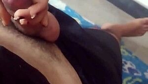 Why Is This Curvy Emo Latina Jerking Off Her Best Friend While They Watch Movies Together?