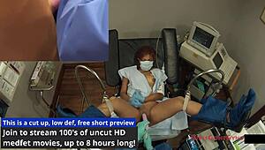 Maria casually explores her intense fetish desires in the orgasm research inc session with building ecstasy