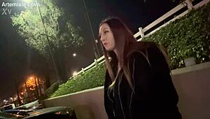 Smoking Hot Italian Milf Artemisia Love Enjoys Solo Outdoor Cigarette Session With Long Hair Flowing!