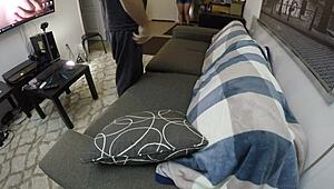 skinny slut gigi breeze gags on cock during deepthroat but still craves more hardcore pussy action