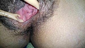 subtly inserting that barbie doll deeper into the colombian cunt for part 2 excitement