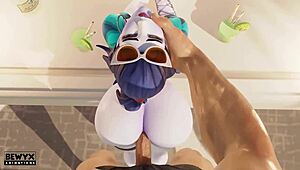 I uh took a french vacation as widowmaker you know