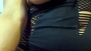 The latina milf with big ass and tits appears in this verification video for authenticity