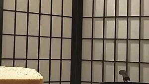 In the kitchen, Llamasr experiments with bananas and other foods after dark for an adventurous session.