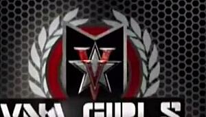 glass dildo slides inside lusty brunette jelena jensen as she gets off