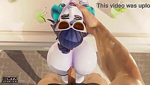 I uh took a french vacation as widowmaker you know