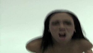 Mahlia Milan the UNINHIBITED EBONY BRUNETTE Takes CREAMPIE from INTERRACIAL MONSTER COCK in WET PUSSY Action