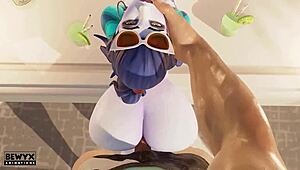 I uh took a french vacation as widowmaker you know