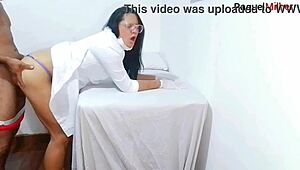 Nurse And Esthetician Observe Patient's Erection!