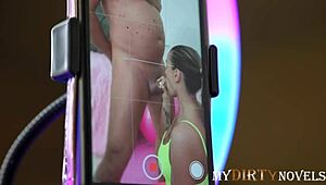 You know, Mary Frost and her husband are getting into some deepthroat blowjob and cowgirl riding after that wedding stretch session.