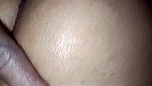 1st Time Tight Anal Sex With Big Ass Wife Screaming On Bed
