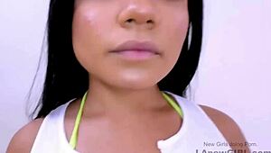 In this narrative, a fresh-faced Latina model experiences an intense encounter during her modeling audition on the sofa with a casting director.