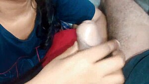 Neha Bhabhi Hints At A Deep Blowjob Leading To A Mouthful Of Cum From Huge Cock