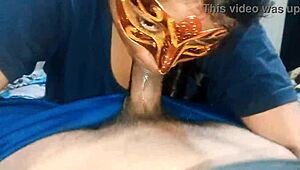 Neha Bhabhi Hints At A Deep Blowjob Leading To A Mouthful Of Cum From Huge Cock