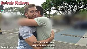 Brian Evansx shows his Colombian friend how to pick up hot girls in public, leading to a steamy threesome with Silvana Lee full of blowjobs and rough sex.