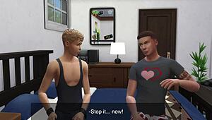 In this anime holiday game, Sims4 follows weekend adventures with Mike and his dad in steamy daddy scenarios