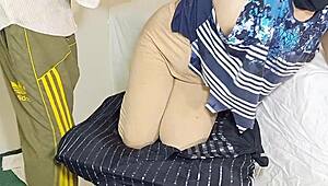 Anal slut wife stretches big ass with dildo for doggystyle pounding!