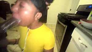 omg my stepsister causes so much family drama as this hot ebony slut in our quickie