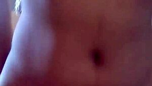 Amateur couple enjoys sensual sex with curvy Latina ex-girlfriend riding big cock.