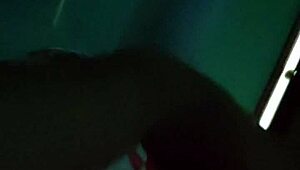 Wife casually fingered her husband's cock in a relaxed moment.