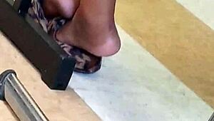 ebony teen 18+ lightskin soles candid