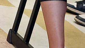 ebony teen 18+ lightskin soles candid