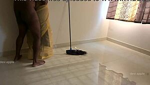 Indian maid subtly explores playful moments with her devar in a private setting