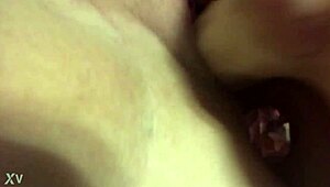 She started with a huge dildo for double penetration and added a butt plug to intensify the anal play.