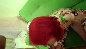 hey, you wanna see me pound this cute redhead valera with my hairy body in quick doggystyle?