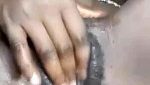 This clean and shaved pussy looks so smooth and ready for whatever comes next