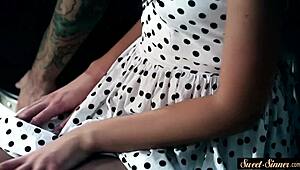 omg this gorgeous ebony teen 18+ gets fucked missionary after flogging in taboo roleplay 😍