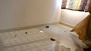 Indian maid subtly explores playful moments with her devar in a private setting