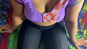 hey, sasur ji sends son away and enjoys time with bahu in this desi indian romantic encounter