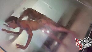 wow latynoska analna dziwka gia lov3ly bierze masywnego bbc zaskoczkę głęboko w ciasną dupę w gorącym sex hotelu w miami!