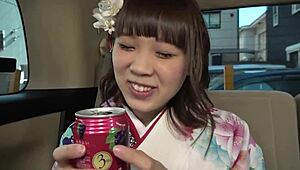 i feel so turned on by this cute japanese girl with hidden big natural tits and curvy body in bra and underwear on bed