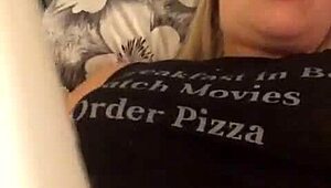 the blonde amateur reaches a shuddering solo orgasm with her favorite vibrator