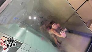 WOW, Latina ANAL SLUT Gia Lov3ly TAKES a massive BBC SURPRISE deep in her tight ass at a steamy SEX HOTEL in Miami!