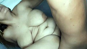 Hardcore pounding the delicious ass of this busty horny Latina 🍑