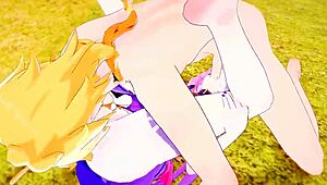 Whoa, Citlali gets pounded hard by Aether in this intense Genshin Impact hentai scene 😏