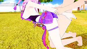 Whoa, Citlali gets pounded hard by Aether in this intense Genshin Impact hentai scene 😏