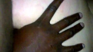 I love when she takes my big black cock with my thumb deep in her ass