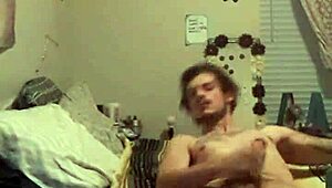 Young Stud Masturbates Solo Until He Cums In Homemade Video