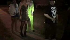 you won't believe how these college girls next door got fucked at the mega orgy party?