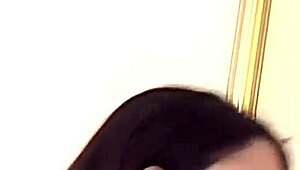 Renee Pornero Takes Two Dudes in Double Penetration with Blowjob Ball Licking and Cumshot