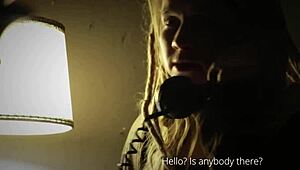 House of madness unleashes bold halloween fantasy with bound submissive slut in erotic monster food play