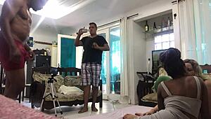 Threesome with C Odara Melissa Aleczander