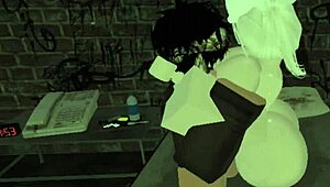 why does this cute girl landlord get wrecked by bbc on roblox?