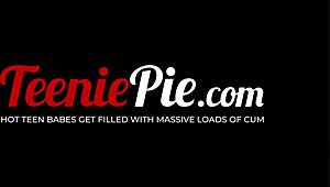 brooke johnson moaned loudly as he fingered her pussy then licked it before doggystyle fucking with big cock creampie