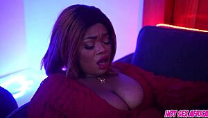 Hey, what if my wife surprises me with a hot foursome for my birthday, complete with lingerie and big black cocks?