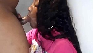 Starts off with his big black cock deep in my mouth then fucking my wet pussy raw